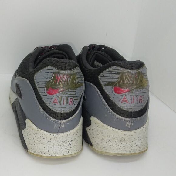 Nike Air Max 90 Mens Pre-owned Three-Tone Gray Running Sneakers - sz. 12 WOW!!!! - Picture 4 of 6